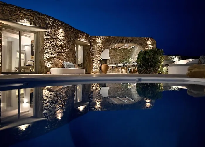 Platis Gialos: Charming Retreat With Private Pool Villa *