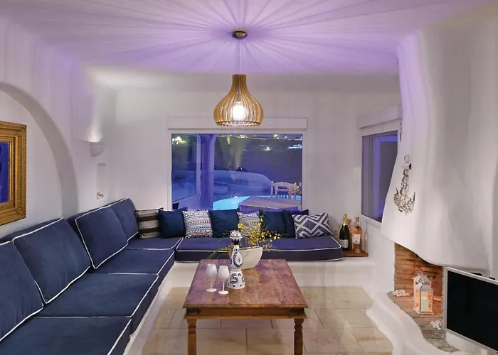 Platis Gialos: Charming Retreat With Private Pool Villa