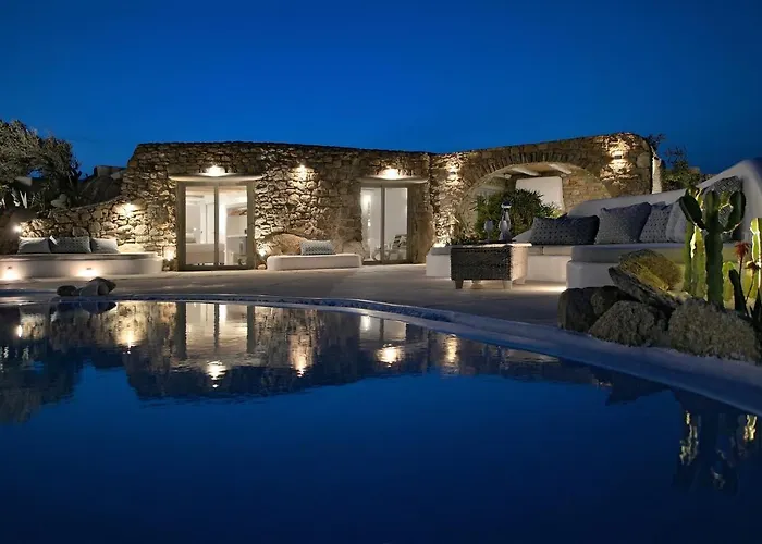 Platis Gialos: Charming Retreat With Private Pool Villa Paradise Beach (Mykonos)