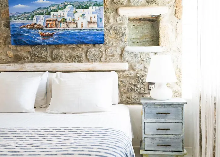 Villa Charming In Platis Gialos With Private Pool *