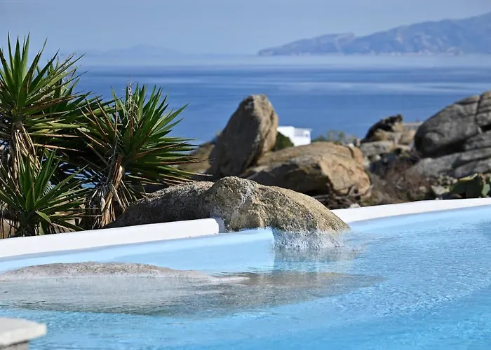 Villa Charming In Platis Gialos With Private Pool