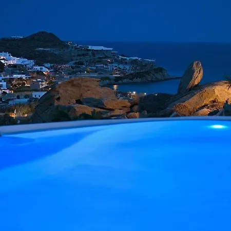 Platis Gialos: Charming Retreat With Private Pool Villa