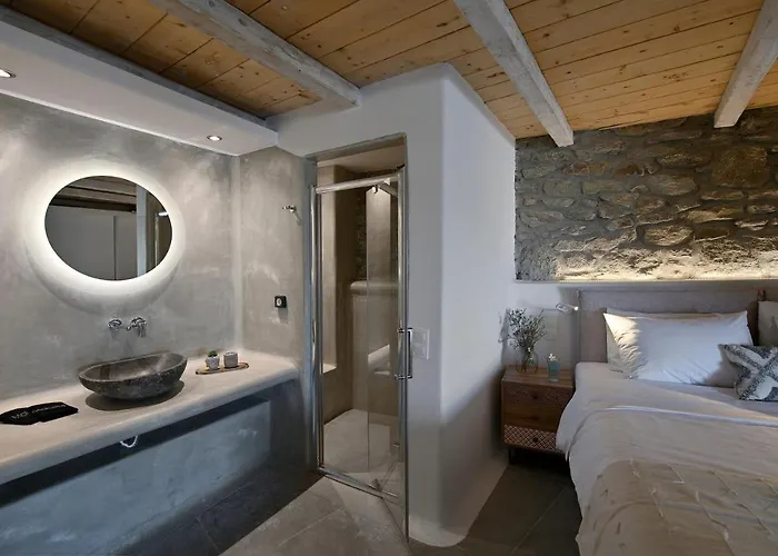 Charming In Platis Gialos With Private Pool * 天堂海滩