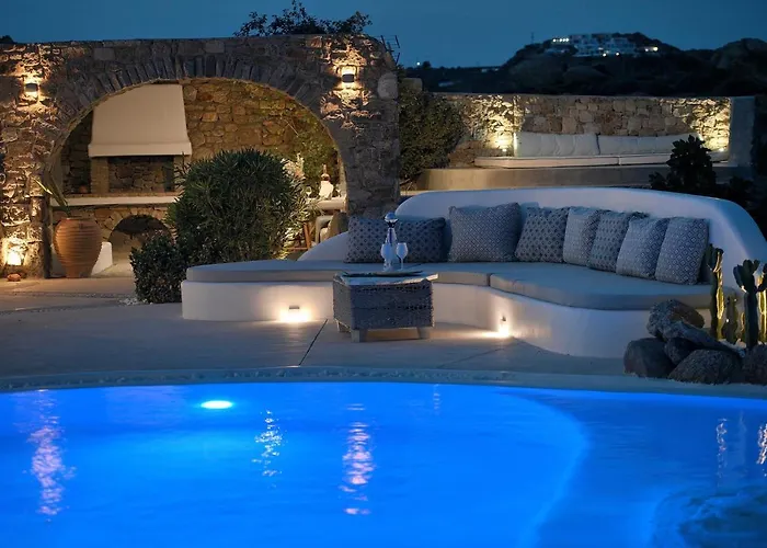 Villa Charming In Platis Gialos With Private Pool Paradise Beach (Mykonos)