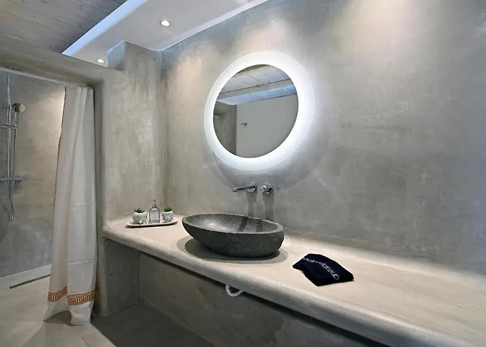 Villa Charming In Platis Gialos With Private Pool *