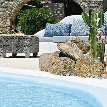 Villa Charming In Platis Gialos With Private Pool *