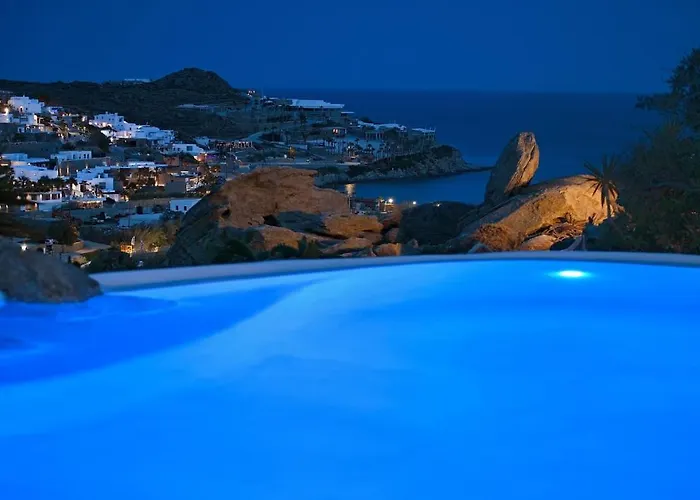 Platis Gialos: Charming Retreat With Private Pool Villa