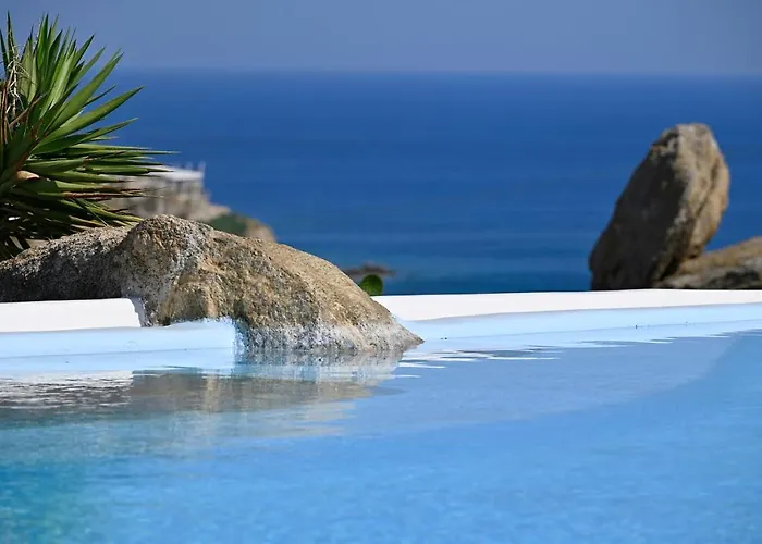 Charming In Platis Gialos With Private Pool 빌라 파라다이스비치